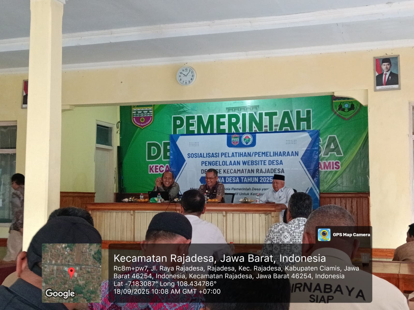 Pelatihan Sosialisasi Website...